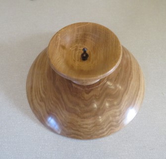 The underside of Chris's pedestal bowl